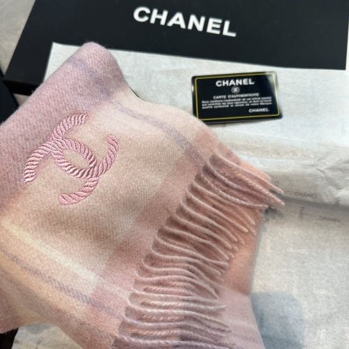 Cheap Chanel Scarves #1256268 Replica Wholesale [$48.00 USD] [ITEM#1256268] on Replica Chanel Scarves