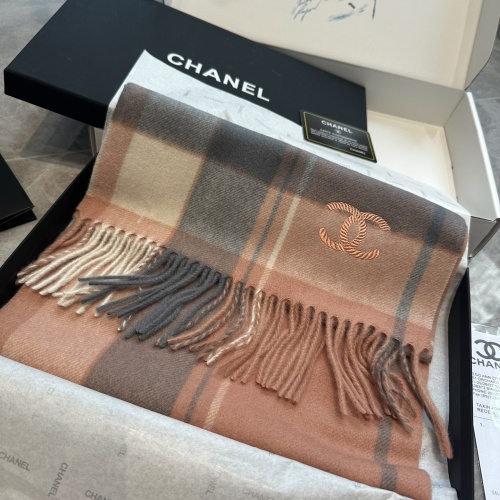 Cheap Chanel Scarves #1256273 Replica Wholesale [$48.00 USD] [ITEM#1256273] on Replica Chanel Scarves