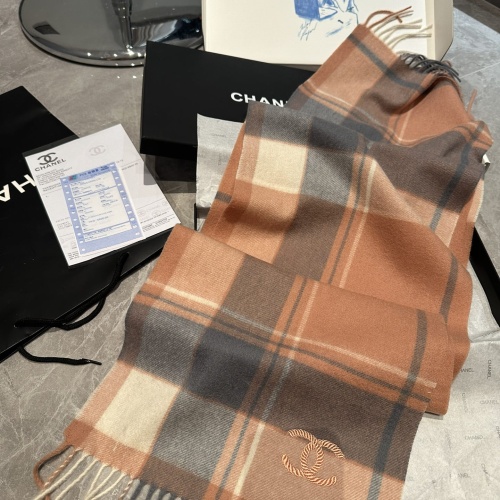 Cheap Chanel Scarves #1256273 Replica Wholesale [$48.00 USD] [ITEM#1256273] on Replica Chanel Scarves