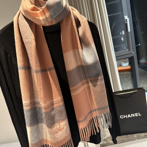 Cheap Chanel Scarves #1256273 Replica Wholesale [$48.00 USD] [ITEM#1256273] on Replica Chanel Scarves