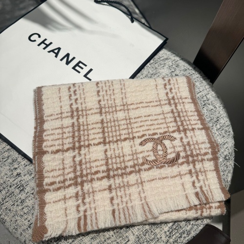 Cheap Chanel Scarves #1256277 Replica Wholesale [$56.00 USD] [ITEM#1256277] on Replica Chanel Scarves