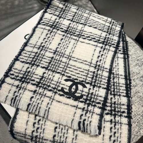 Cheap Chanel Scarves #1256278 Replica Wholesale [$56.00 USD] [ITEM#1256278] on Replica Chanel Scarves