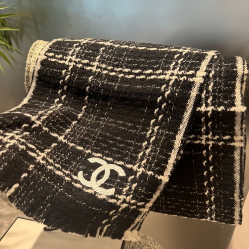 Cheap Chanel Scarves #1256279 Replica Wholesale [$56.00 USD] [ITEM#1256279] on Replica Chanel Scarves