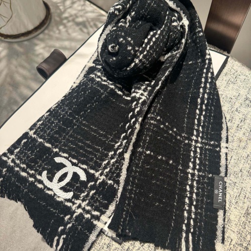 Cheap Chanel Scarves #1256279 Replica Wholesale [$56.00 USD] [ITEM#1256279] on Replica Chanel Scarves