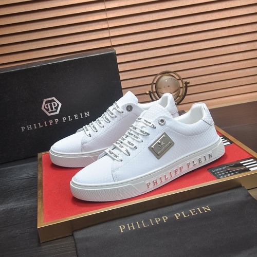 Cheap Philipp Plein PP Casual Shoes For Men #1256304 Replica Wholesale [$80.00 USD] [ITEM#1256304] on Replica Philipp Plein PP Casual Shoes