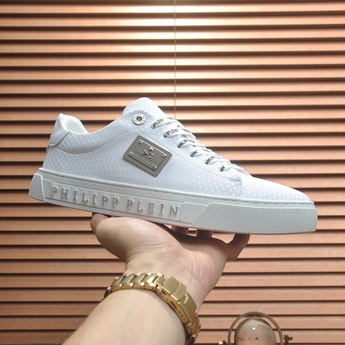 Cheap Philipp Plein PP Casual Shoes For Men #1256304 Replica Wholesale [$80.00 USD] [ITEM#1256304] on Replica Philipp Plein PP Casual Shoes