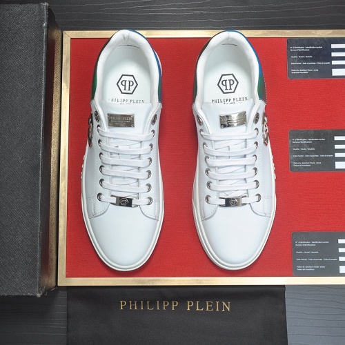 Cheap Philipp Plein PP Casual Shoes For Men #1256307 Replica Wholesale [$80.00 USD] [ITEM#1256307] on Replica Philipp Plein PP Casual Shoes