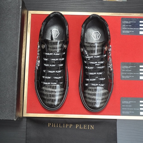 Cheap Philipp Plein PP Casual Shoes For Men #1256309 Replica Wholesale [$80.00 USD] [ITEM#1256309] on Replica Philipp Plein PP Casual Shoes