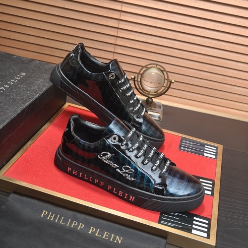 Cheap Philipp Plein PP Casual Shoes For Men #1256310 Replica Wholesale [$80.00 USD] [ITEM#1256310] on Replica Philipp Plein PP Casual Shoes