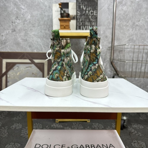 Cheap Dolce &amp; Gabbana D&amp;G High Top Shoes For Men #1256311 Replica Wholesale [$82.00 USD] [ITEM#1256311] on Replica Dolce &amp; Gabbana D&amp;G High Top Shoes