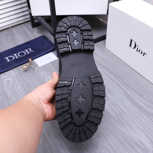 Cheap Christian Dior Leather Shoes For Men #1256314 Replica Wholesale [$88.00 USD] [ITEM#1256314] on Replica Christian Dior Leather Shoes