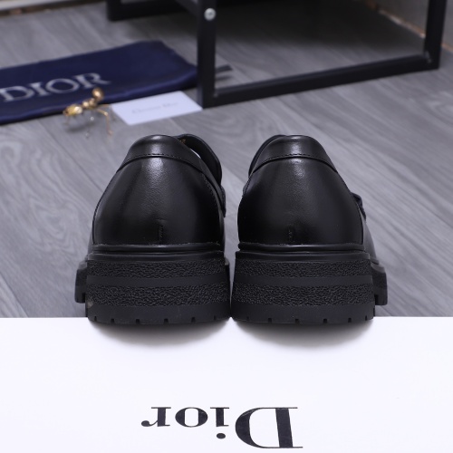 Cheap Christian Dior Leather Shoes For Men #1256315 Replica Wholesale [$88.00 USD] [ITEM#1256315] on Replica Christian Dior Leather Shoes