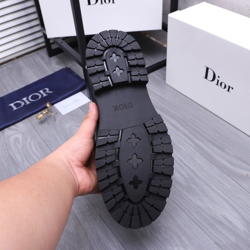 Cheap Christian Dior Leather Shoes For Men #1256316 Replica Wholesale [$88.00 USD] [ITEM#1256316] on Replica Christian Dior Leather Shoes