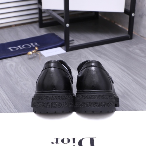 Cheap Christian Dior Leather Shoes For Men #1256316 Replica Wholesale [$88.00 USD] [ITEM#1256316] on Replica Christian Dior Leather Shoes