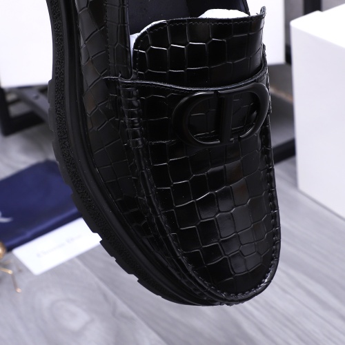 Cheap Christian Dior Leather Shoes For Men #1256317 Replica Wholesale [$88.00 USD] [ITEM#1256317] on Replica Christian Dior Leather Shoes