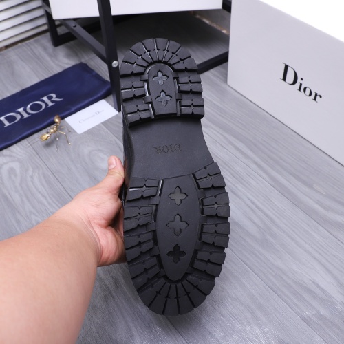 Cheap Christian Dior Leather Shoes For Men #1256317 Replica Wholesale [$88.00 USD] [ITEM#1256317] on Replica Christian Dior Leather Shoes