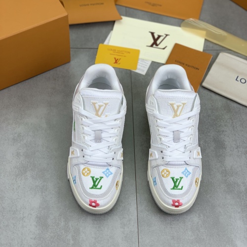 Cheap Louis Vuitton Casual Shoes For Men #1256318 Replica Wholesale [$135.00 USD] [ITEM#1256318] on Replica Louis Vuitton Casual Shoes