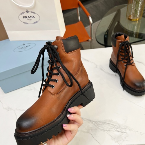 Cheap Prada Boots For Women #1256349 Replica Wholesale [$112.00 USD] [ITEM#1256349] on Replica Prada Boots