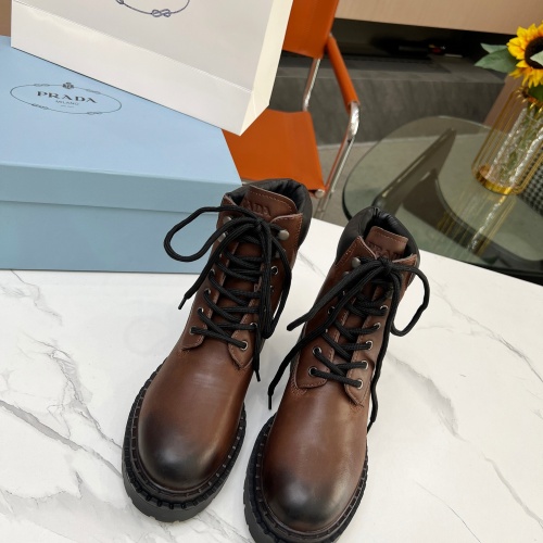 Cheap Prada Boots For Women #1256350 Replica Wholesale [$112.00 USD] [ITEM#1256350] on Replica Prada Boots