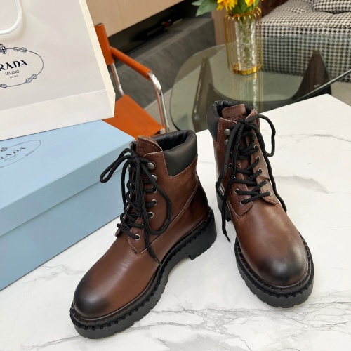 Cheap Prada Boots For Women #1256350 Replica Wholesale [$112.00 USD] [ITEM#1256350] on Replica Prada Boots