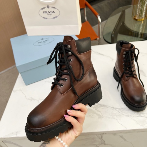 Cheap Prada Boots For Women #1256350 Replica Wholesale [$112.00 USD] [ITEM#1256350] on Replica Prada Boots