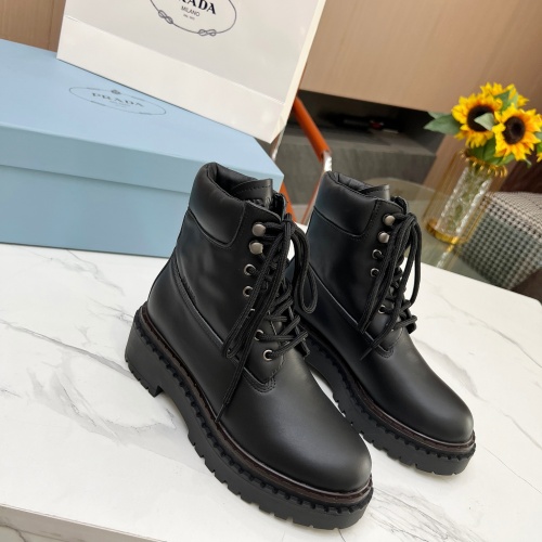 Cheap Prada Boots For Women #1256351 Replica Wholesale [$112.00 USD] [ITEM#1256351] on Replica Prada Boots