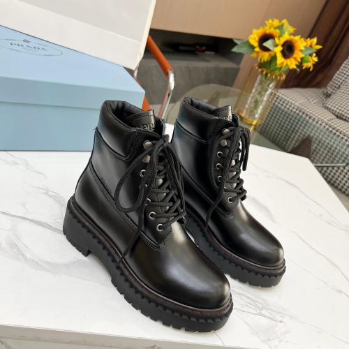 Cheap Prada Boots For Women #1256352 Replica Wholesale [$112.00 USD] [ITEM#1256352] on Replica Prada Boots