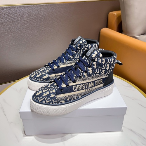 Cheap Christian Dior High Top Shoes For Men #1256362 Replica Wholesale [$80.00 USD] [ITEM#1256362] on Replica Christian Dior High Top Shoes