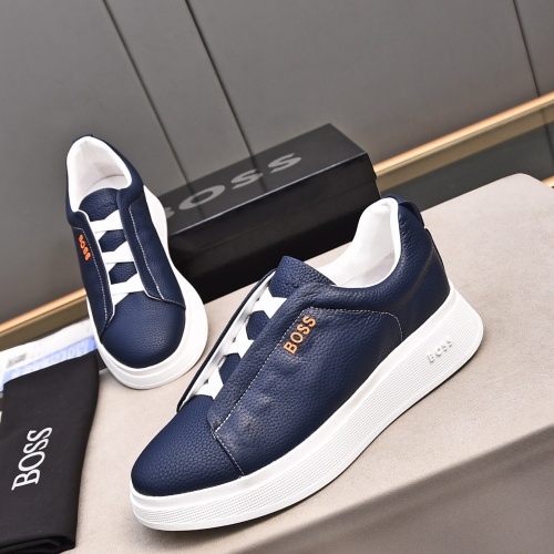 Cheap Boss Casual Shoes For Men #1256366 Replica Wholesale [$80.00 USD] [ITEM#1256366] on Replica Boss Casual Shoes