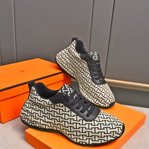 Cheap Hermes Casual Shoes For Men #1256369 Replica Wholesale [$100.00 USD] [ITEM#1256369] on Replica Hermes Casual Shoes