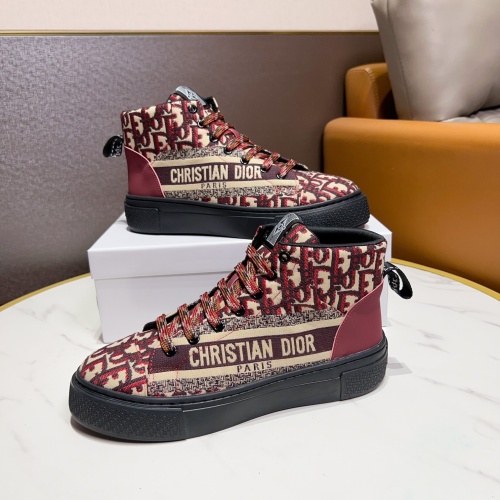 Cheap Christian Dior High Top Shoes For Men #1256399 Replica Wholesale [$80.00 USD] [ITEM#1256399] on Replica Christian Dior High Top Shoes