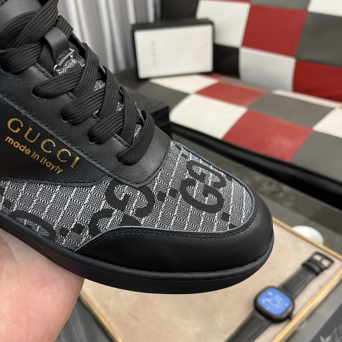 Cheap Gucci High Tops Shoes For Men #1256406 Replica Wholesale [$80.00 USD] [ITEM#1256406] on Replica Gucci High Tops Shoes