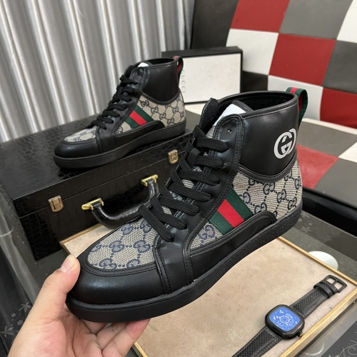 Gucci High Tops Shoes For Men #1256409