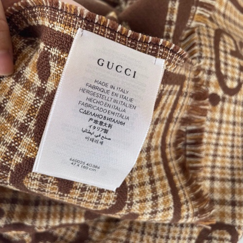 Cheap Gucci Scarf #1256434 Replica Wholesale [$52.00 USD] [ITEM#1256434] on Replica Gucci Scarf