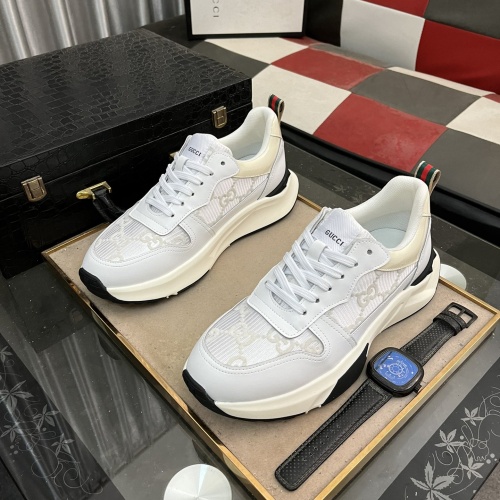 Cheap Gucci Casual Shoes For Men #1256447 Replica Wholesale [$82.00 USD] [ITEM#1256447] on Replica Gucci Casual Shoes