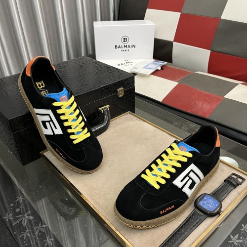 Cheap Balmain Casual Shoes For Men #1256452 Replica Wholesale [$108.00 USD] [ITEM#1256452] on Replica Balmain Casual Shoes