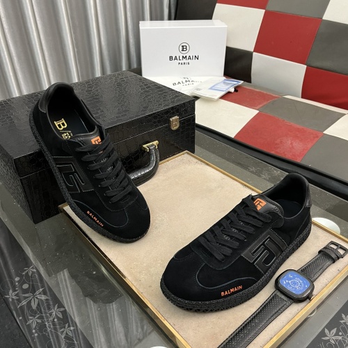 Cheap Balmain Casual Shoes For Men #1256454 Replica Wholesale [$108.00 USD] [ITEM#1256454] on Replica Balmain Casual Shoes