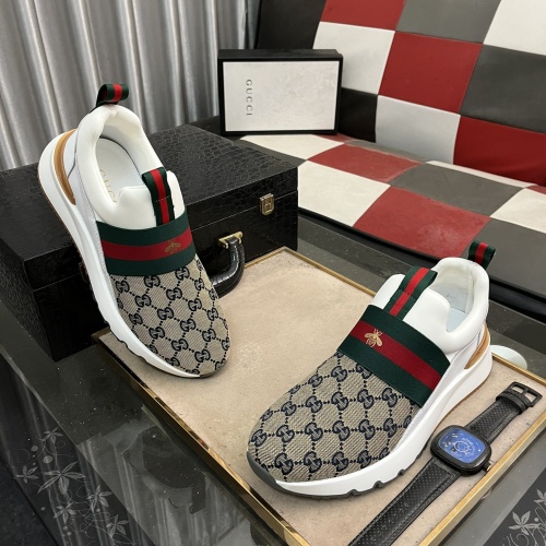 Cheap Gucci Casual Shoes For Men #1256461 Replica Wholesale [$80.00 USD] [ITEM#1256461] on Replica Gucci Casual Shoes