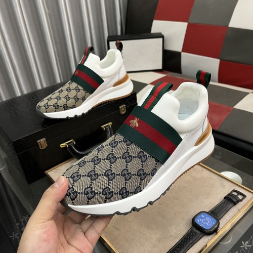 Cheap Gucci Casual Shoes For Men #1256461 Replica Wholesale [$80.00 USD] [ITEM#1256461] on Replica Gucci Casual Shoes