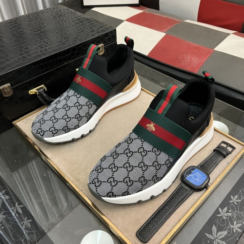 Cheap Gucci Casual Shoes For Men #1256463 Replica Wholesale [$80.00 USD] [ITEM#1256463] on Replica Gucci Casual Shoes