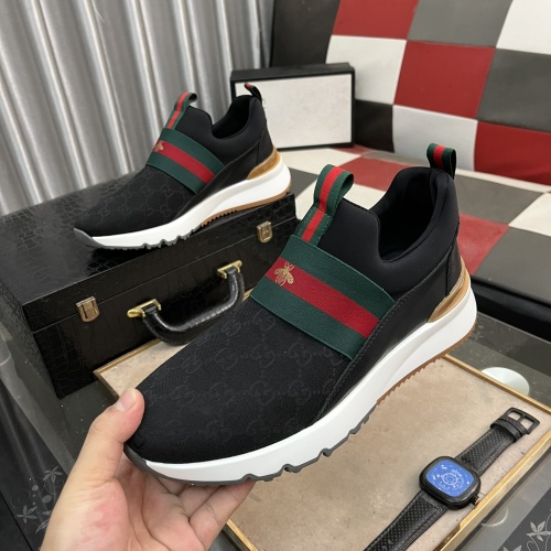 Cheap Gucci Casual Shoes For Men #1256464 Replica Wholesale [$80.00 USD] [ITEM#1256464] on Replica Gucci Casual Shoes