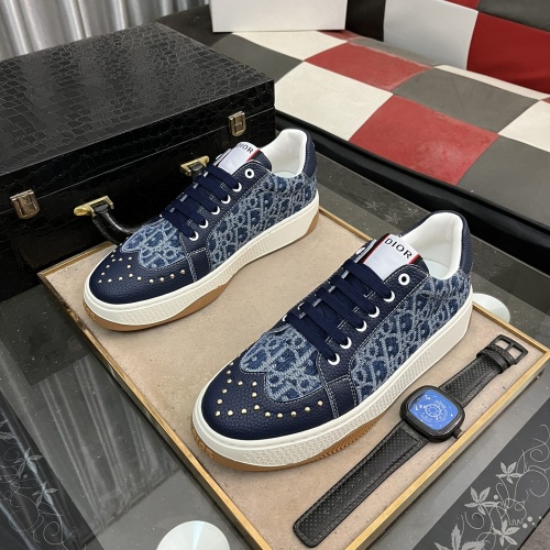 Cheap Christian Dior Casual Shoes For Men #1256466 Replica Wholesale [$76.00 USD] [ITEM#1256466] on Replica Christian Dior Casual Shoes