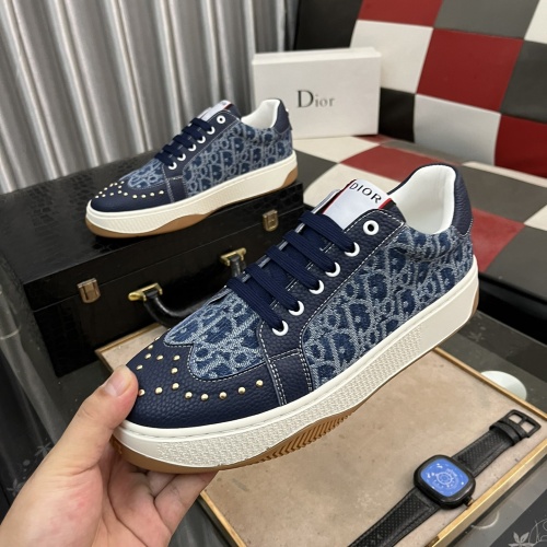 Cheap Christian Dior Casual Shoes For Men #1256466 Replica Wholesale [$76.00 USD] [ITEM#1256466] on Replica Christian Dior Casual Shoes