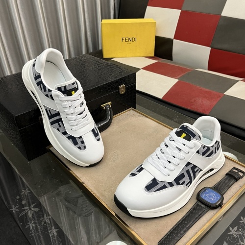 Cheap Fendi Casual Shoes For Men #1256488 Replica Wholesale [$76.00 USD] [ITEM#1256488] on Replica Fendi Casual Shoes