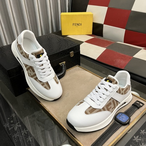 Cheap Fendi Casual Shoes For Men #1256489 Replica Wholesale [$76.00 USD] [ITEM#1256489] on Replica Fendi Casual Shoes