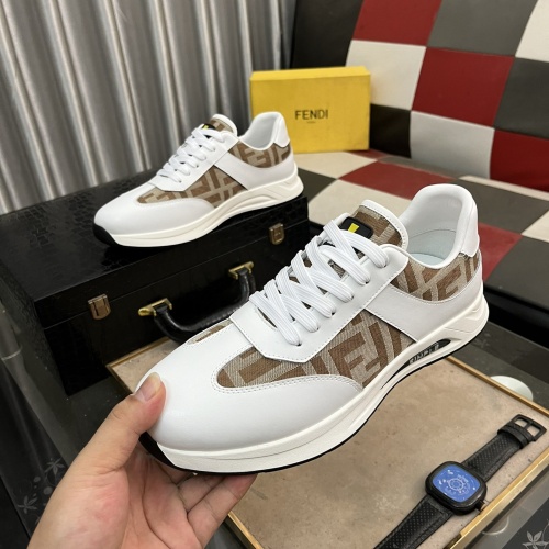 Cheap Fendi Casual Shoes For Men #1256489 Replica Wholesale [$76.00 USD] [ITEM#1256489] on Replica Fendi Casual Shoes