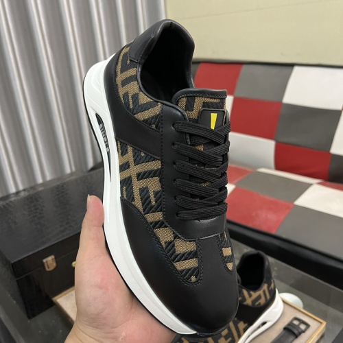 Cheap Fendi Casual Shoes For Men #1256492 Replica Wholesale [$76.00 USD] [ITEM#1256492] on Replica Fendi Casual Shoes