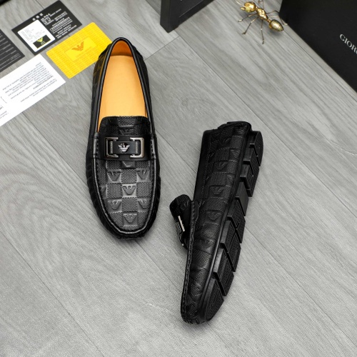 Cheap Armani Leather Shoes For Men #1256497 Replica Wholesale [$68.00 USD] [ITEM#1256497] on Replica Armani Leather Shoes