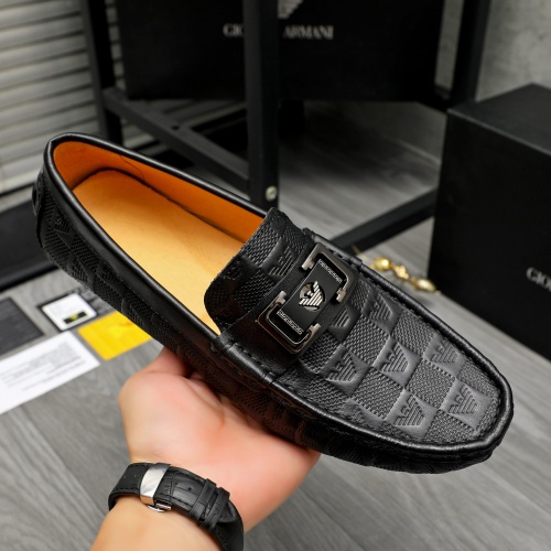 Cheap Armani Leather Shoes For Men #1256497 Replica Wholesale [$68.00 USD] [ITEM#1256497] on Replica Armani Leather Shoes