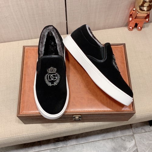 Cheap Dolce &amp; Gabbana D&amp;G Casual Shoes For Men #1256545 Replica Wholesale [$64.00 USD] [ITEM#1256545] on Replica Dolce &amp; Gabbana D&amp;G Casual Shoes